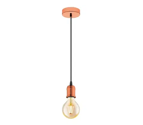 Svietidlá Eglo 32541 - Luster na lanku YORTH 1xE27/60W/230V 32541