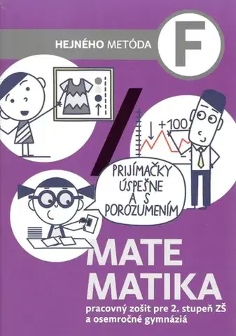 Matematika Matematika F - pracovný zošit pre 2. stupeň ZŠ a osemročné gymnáziá - Milan Hejný