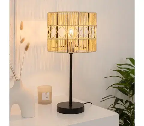 Lampy Atmosphera - Stolná lampa CALY 1xE27/40W/230V 190678