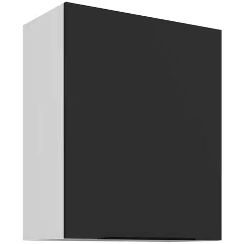 Kuchynské skrinky visiace Kuchynská skrinka Aria-Bl/Wh Anti Fingerprint 60g-72 1f