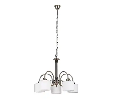 Svietidlá Rabalux 7276 - Luster EDITH 5xE27/60W/230V bronzová 7276