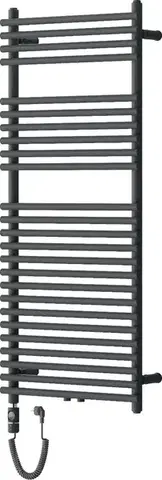 Radiátory do kúpeľne MEXEN/S - Sol radiátor + vykurovacia tyč 1200 x 500 mm, 600 W, antracit W125-1200-500-2600-66