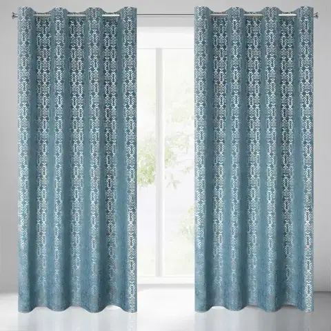 Závesy do spálne Záves LAURA 140X250 na priechodkách 388503