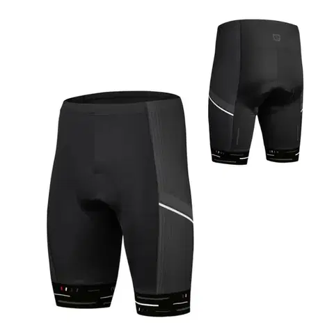 Cyklistické nohavice Pánske cyklonohavice Etape Racing 2.0 čierna - XL