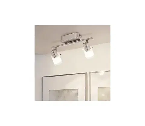 Svietidlá Eglo 93702 - LED bodové svietidlo ORVIETO 1 2xLED/3,3W/230V 93702