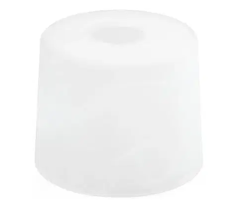 Lampy  Náhradné sklo k lustru E27 pr. 13 cm biela 8844
