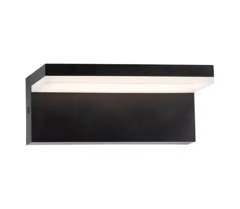 LED osvetlenie  LED Vonkajšie nástenné svietidlo TESA LED/10W/230V IP54 čierna 324047