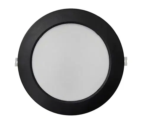 Svietidlá  LED Podhľadové svietidlo CIRCLE LED/18W/230V 4000K pr. 22 cm čierna 008 0001208
