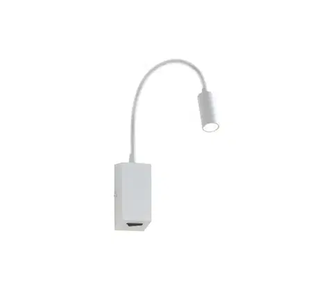 LED osvetlenie Redo 01-1193 - LED Flexibilná lampička HELLO LED/3W/230V biela 01-1193