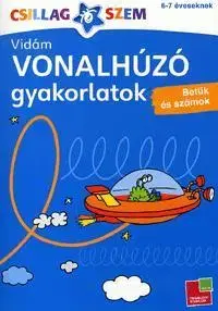 Pre deti a mládež - ostatné Vidám vonalhúzó gyakorlatok: Betűk és számok - Birgit Fuchs