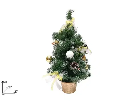 Vianočné stromčeky MAKRO - Stromček vianočný 50cm