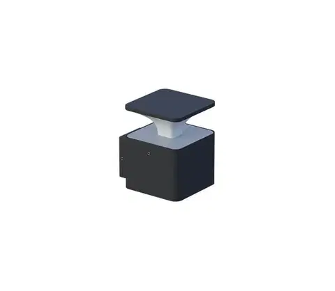 LED osvetlenie  LED Vonkajšie nástenné svietidlo ORNELA LED/6W/230V 3000K IP54 antracit PN42100010