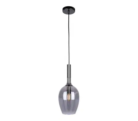 Svietidlá  Luster na lanku LUGANO 1xE14/40W/230V šedá ML8813