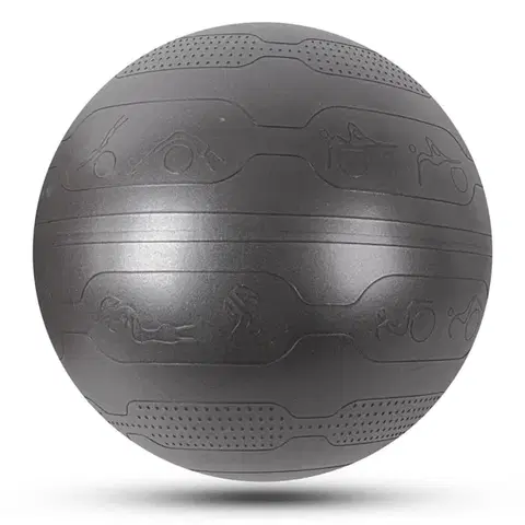 Gymnastické lopty Gymnastická lopta inSPORTline Stretch Ball 75 cm čierna