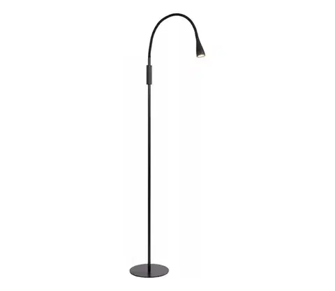 Lampy Lucide 18756/03/30 - LED Stmievateľná stojacia lampa ZOZY LED/4W/230V čierna 18756/03/30