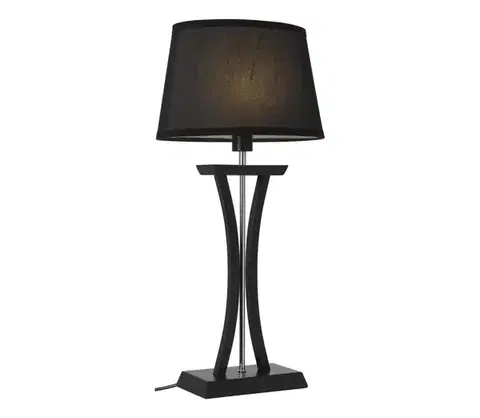 Lampy Cottex B2429SV - Stolná lampa NEW CHELSEA 1xE14/40W/230V čierna B2429SV