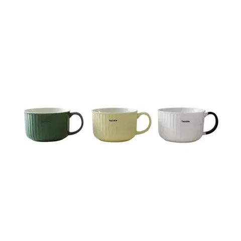 Hrnčeky, šálky, podšálky MAKRO - Hrnček Jumbo 14x9cm rôzne farby