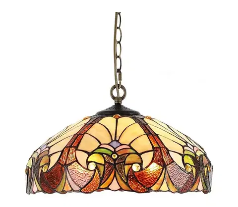 Svietidlá Prezent  - Luster na reťazi TIFFANY XX 2xE27/60W/230V 