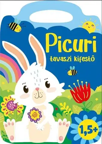 Nalepovačky, vystrihovačky, skladačky Picuri tavaszi kifestő