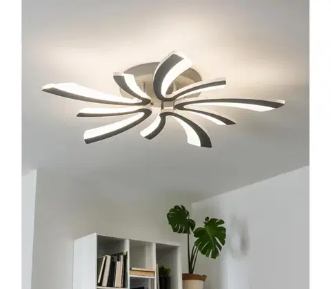 Svietidlá BRILAGI - LED Stmievateľný prisadený luster TWIST LED/55W/230V 3000-6500K antracit + DO BG-J3313/S