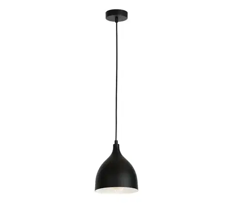 Svietidlá  Luster na lanku NOAK 1xE27/15W/230V čierna 6221