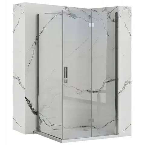 Sprchovacie kúty REA/S - Sprchová kabína Molier Chróm 100x90 KPL-K0371