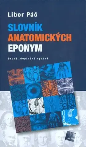 Medicína - ostatné Slovník anatomických eponym 2. doplněné vydání - Libor Páč,Dina Válková