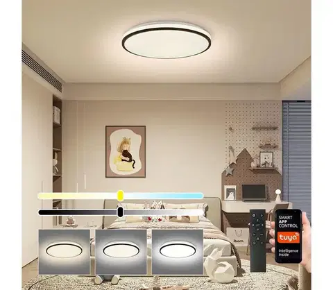 Svietidlá BRILAGI - LED Stmievateľné svietidlo SMART LED/36W/230V pr. 45 cm Wi-Fi Tuya + DO BRI061
