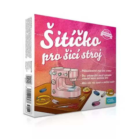 Objavujeme spolu svet Albi Albi Science: Šitíčko k šicímu stroji