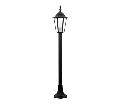 Záhradné lampy  Vonkajšia lampa 1xE27/20W/230V IP43 96,5 cm čierna 202185
