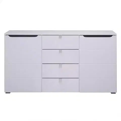 Komody do spálne Komoda Karl 3K4F biela 11008633