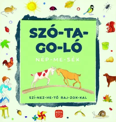 Príprava do školy, pracovné zošity Szótagoló - Népmesék - Színezhető rajzokkal