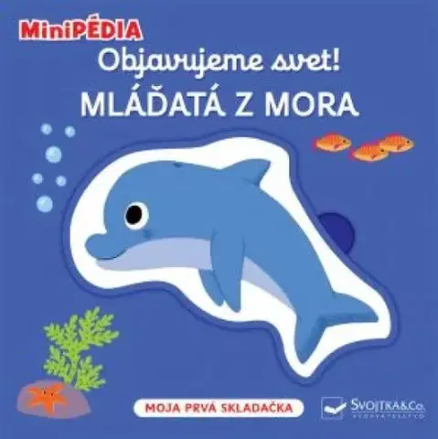 Leporelá, krabičky, puzzle knihy MiniPÉDIA Objavujeme svet! Mláďatá z mora - Nathalie Choux