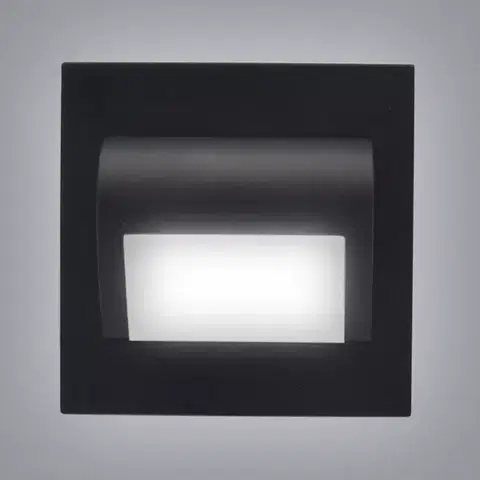 Lampy do obývačky Schodisková lampa 45006 Black 12V 1.5W IP20 4000K