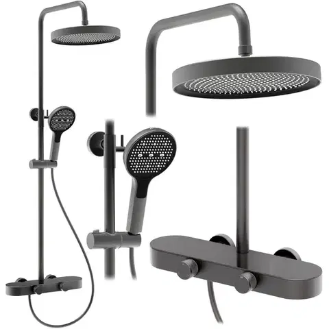 Kúpeľňové batérie REA REA - Sprchový set Creo Titan REA-P0358