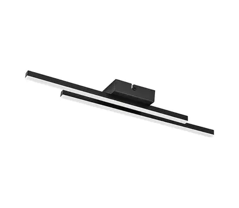Svietidlá Rabalux 71527 - LED Stropné svietidlo LIRIEN LED/12W/230V 3000K čierna 71527