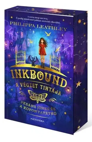 Fantasy, upíri Pedáns Jones és a koponyatetkó - Éldekorált kiadás - Philippa Leathley