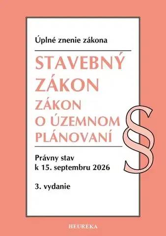 Správne právo Stavebný zákon. 3. vyd., 8/2026