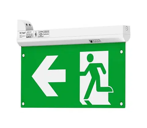 Svietidlá  LED Núdzové svietidlo EMERGENCY EXIT LED/2,5W/230V 4v1 6000K 7675