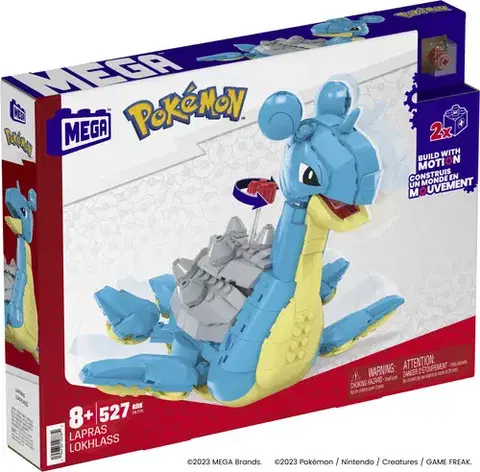 Rodinné hry MEGA Pokémon pohyblivý Lapras Mattel