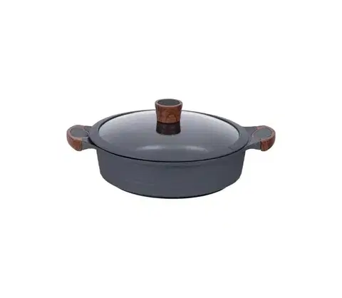 Panvice a hrnce Resto - Nízky hrniec s pokrievkou CAPELLA 5 l 28 cm RES-93506