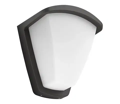 Záhradné lampy Philips 17383/93/PN - Vonkajšie nástenné svietidlo KISKADEE 1xE27/42W/230V IP44 17383/93/PN
