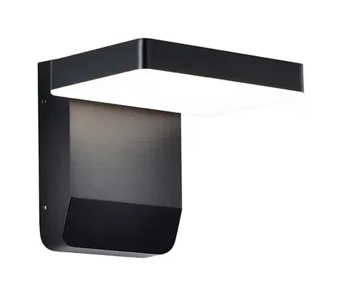 LED osvetlenie  LED Vonkajšie nástenné flexibilné svietidlo LED/17W/230V IP65 3000K čierna 2944