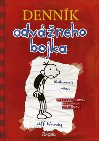Dobrodružstvo, napätie, western Denník odvážneho bojka 1: Denník odvážneho bojka, 3. vydanie - Jeff Kinney,Elena Guričanová