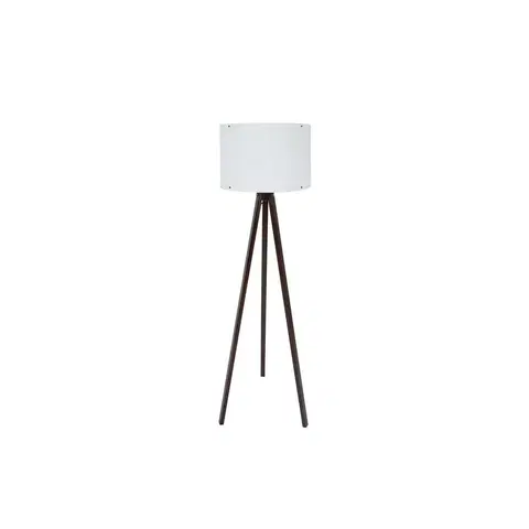 Lampičky Stojací lampa Tripod White Black 129