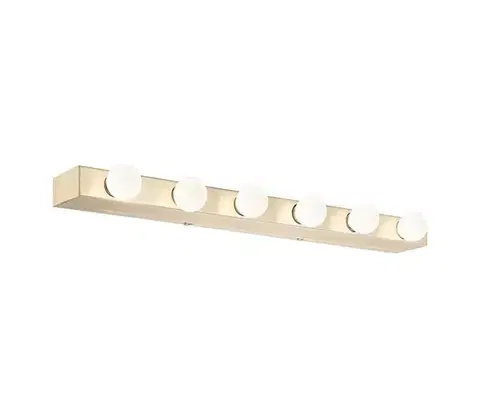 Svietidlá Ideal Lux - Nástenné svietidlo PRIVE 6xE14/40W/230V mosadz 179681