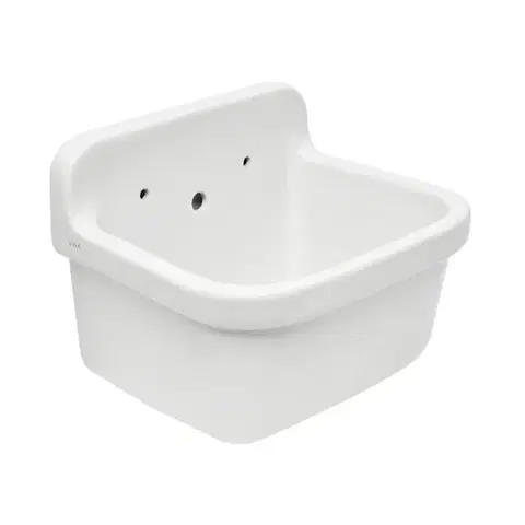 Umývadlá VitrA závesná výlevka bez mriežky 43x37x26,5 cm biela 6109-003-0012 6109-003-0012