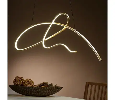Svietidlá ONLI - LED Luster na lanku SIGN LED/42W/230V 4000K zlatá 5048/S