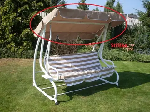 Príslušenstvo strieška k hojdačke DE LUXE ROJAPLAST