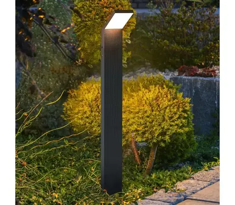 Záhradné lampy Brilagi - LED vonkajšie svietidlo RIANO LED/8W/230V antracit IP65 80 cm WO-HR60142-800-OEM-ANT